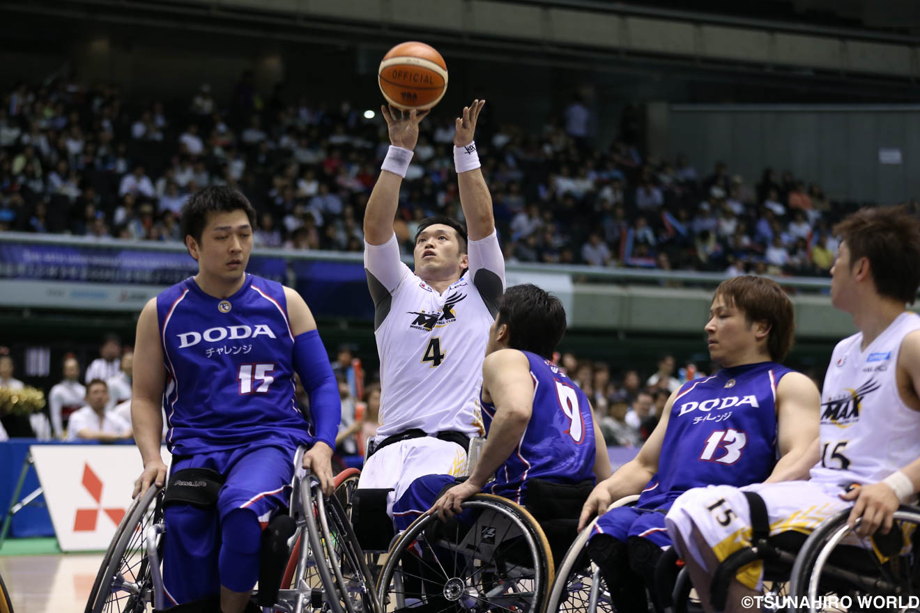 日本車椅子バスケットボール選手権大会|宮城MAX8連覇達成。藤本、MVP|障害者スポーツ専門情報サイト Sports News