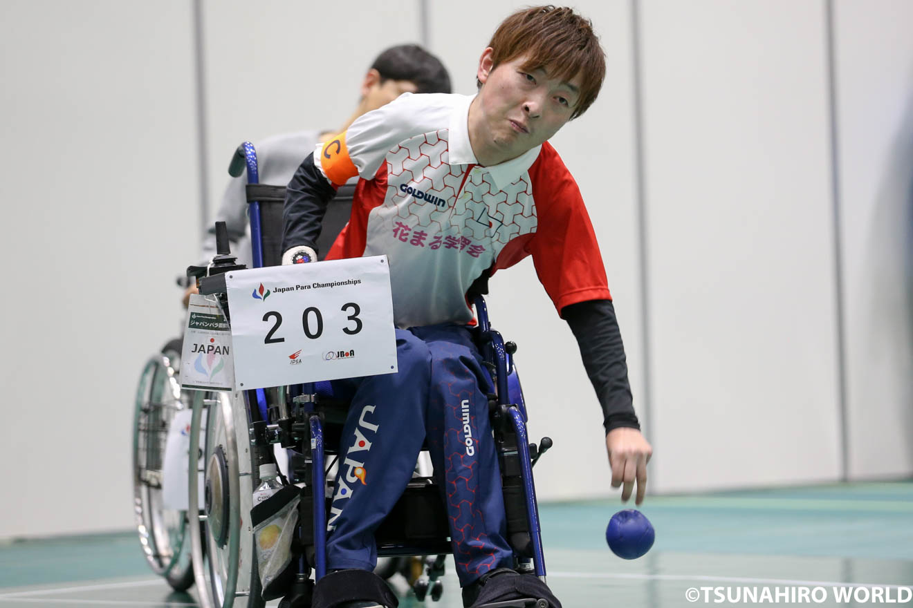 正確なショットでチームを勝利に導いたキャプテンの杉村英孝 | 日本、韓国に8-1で快勝|2019ジャパンパラボッチャ競技大会 | Glitters 障害者スポーツ専門ニュースメディア