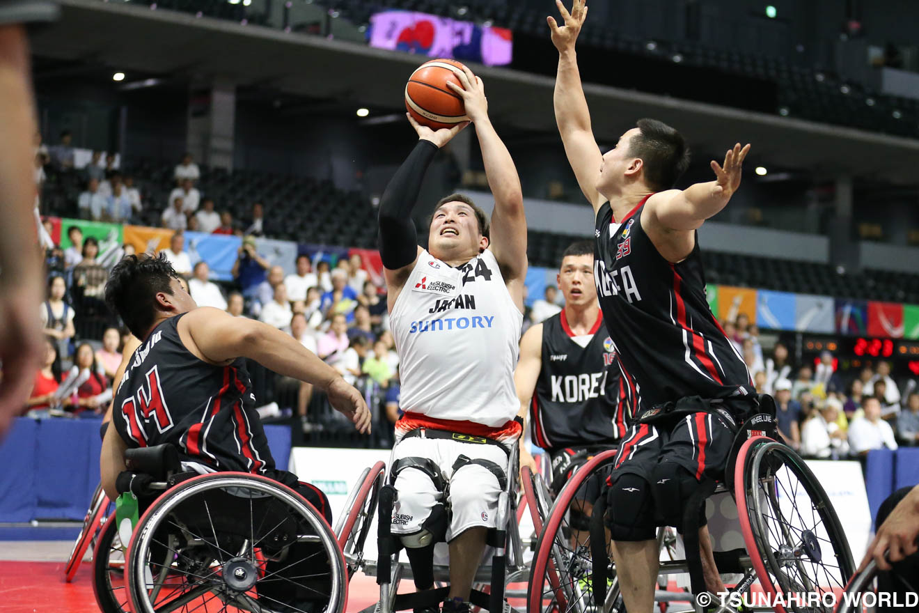 三菱電機WORLD CHALLENGE CUP 2019|全員バスケの日本が白星発進!韓国代表に圧勝!|障害者スポーツ専門情報サイト Sports News