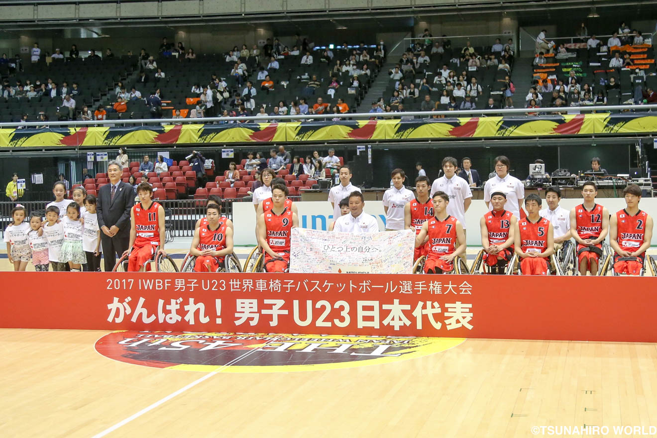 男子U23世界選手権大会日本代表壮行会|U23日本代表の主将古澤、決意表明。|障害者スポーツ専門情報サイト Sports News