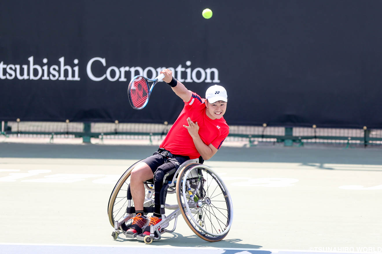 飯塚国際車いすテニス大会|三木、ベスト8 に進出。|障害者スポーツ専門情報サイト Sports News
