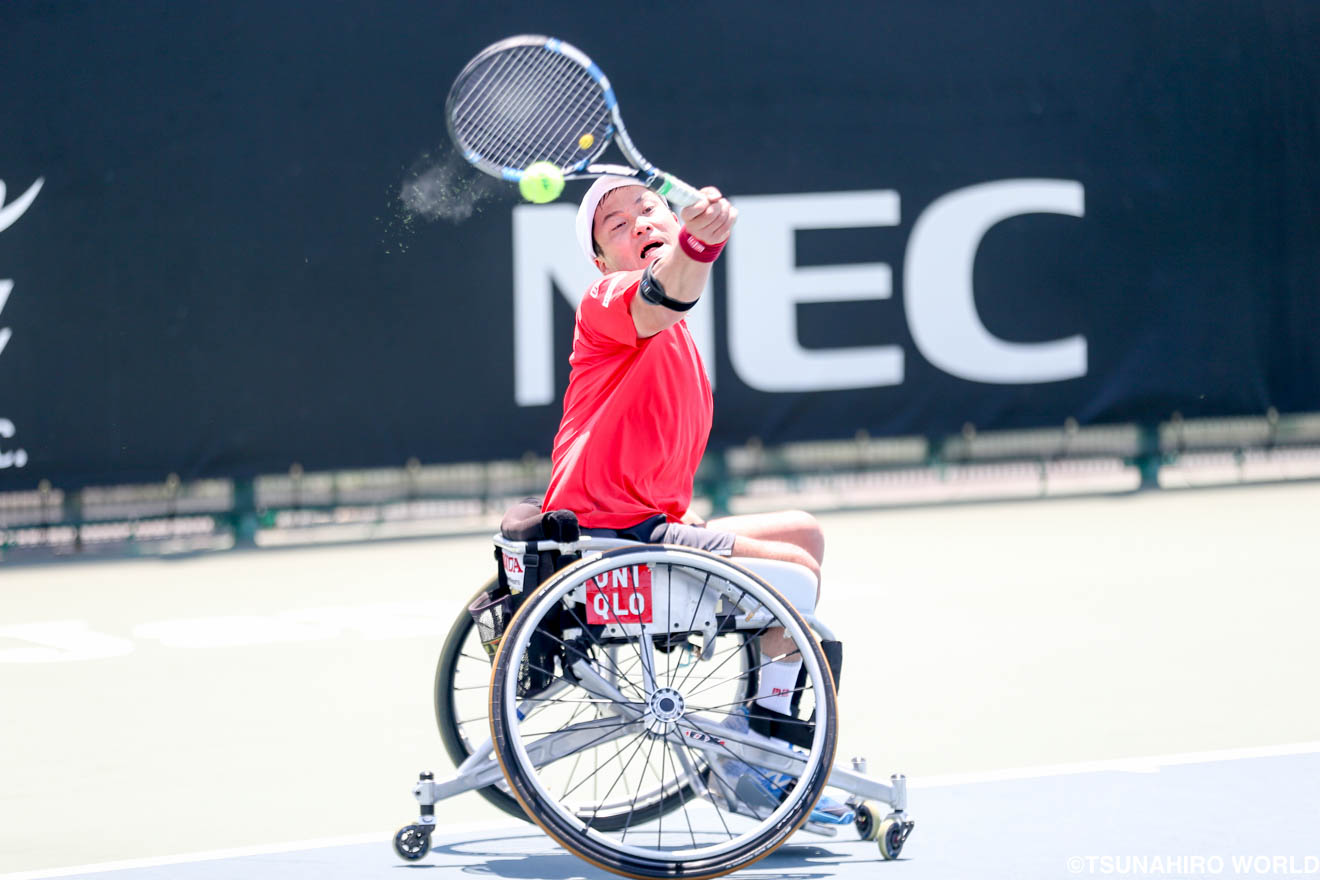 完全復活を目指す、ロンドンパラ金の国枝慎吾(ユニクロ) | 三木、ベスト8 に進出。|飯塚国際車いすテニス大会 | Glitters 障害者スポーツ専門ニュースメディア