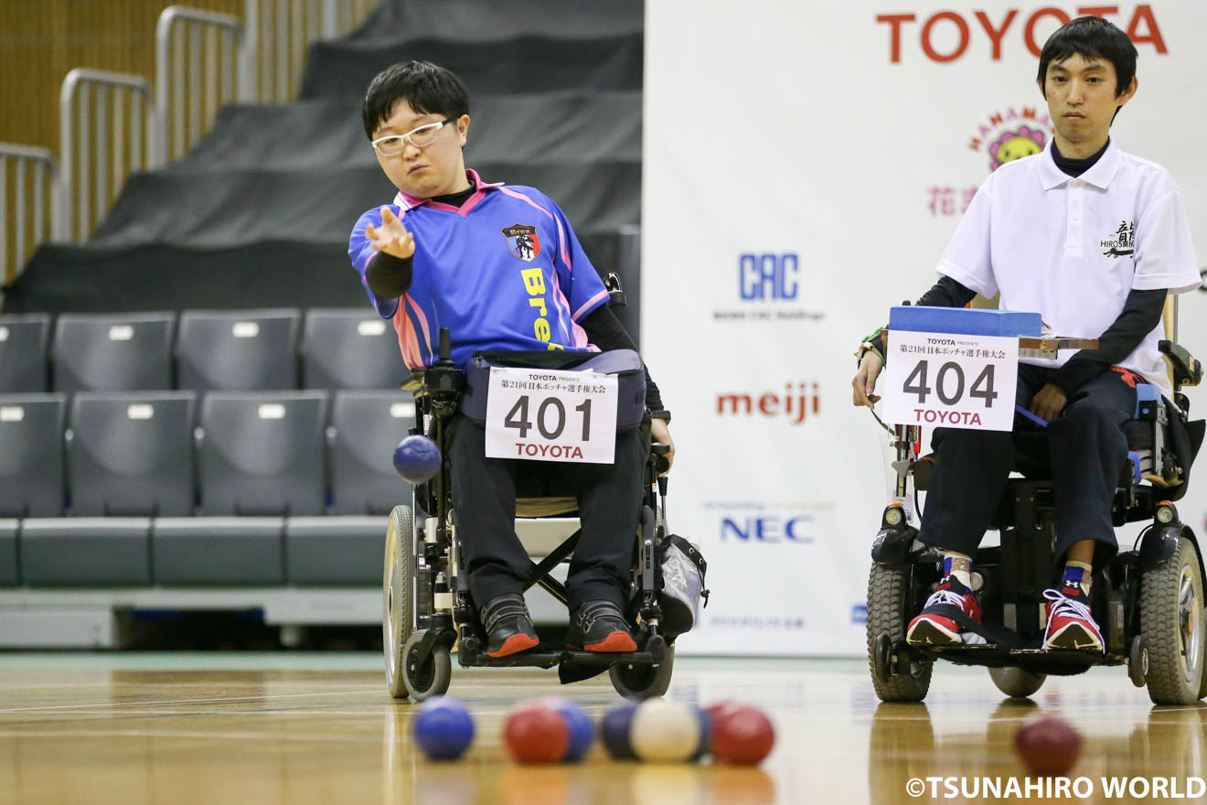 予選で負けた古満渉に決勝でリベンジを果たし、BC4クラスを制した江崎駿 | リオ団体銀の廣瀬ら4人が東京パラ代表内定!|第21回日本ボッチャ選手権大会 | Glitters 障害者スポーツ専門ニュースメディア