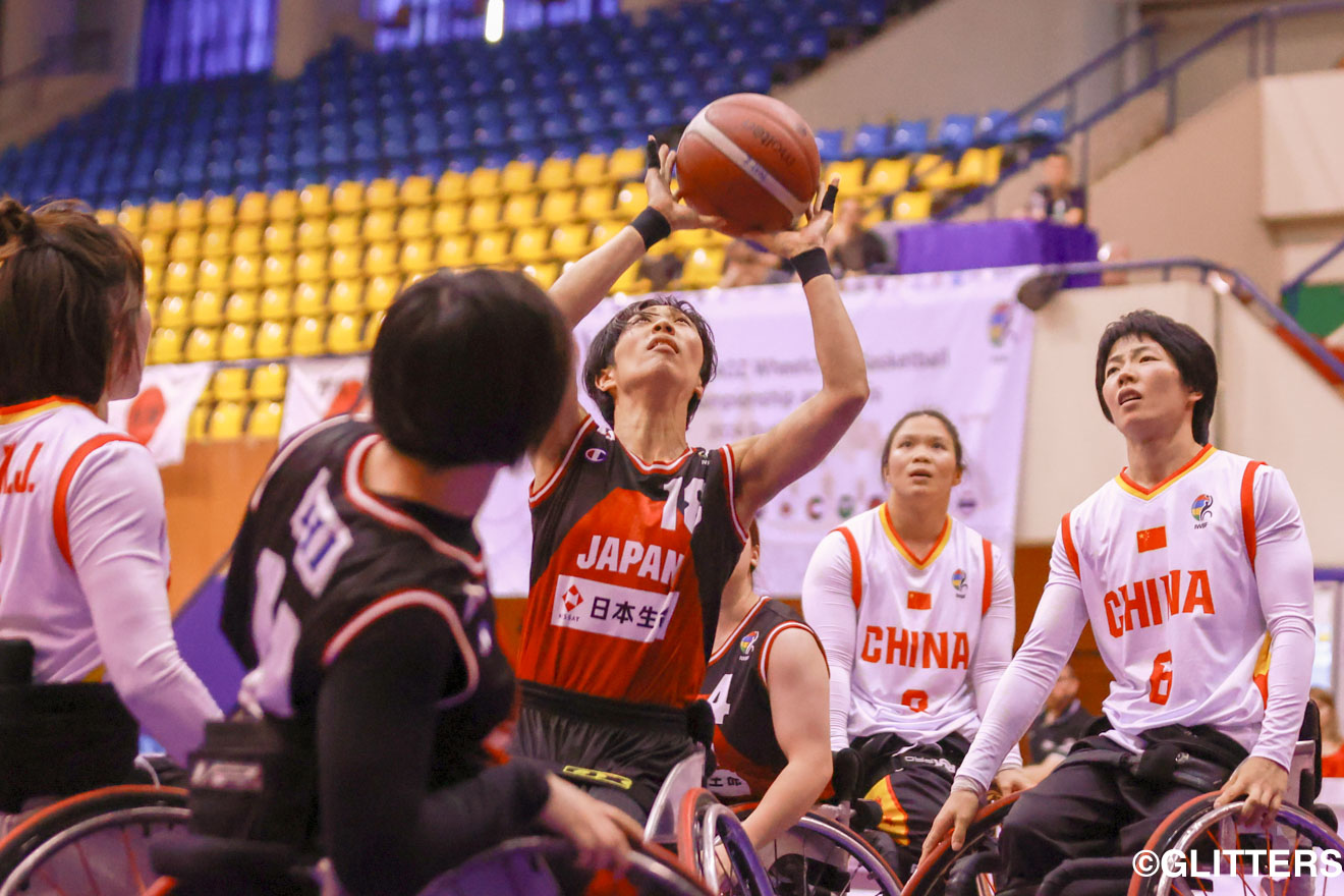 前半10得点の活躍を見せ、中国を苦しめたキャプテン北田千尋 | 女子日本代表、“最高の20分間”で打倒・中国にあと一歩に迫る!|2024アジアオセアニアチャンピオンシップス | Glitters 障害者スポーツ専門ニュースメディア