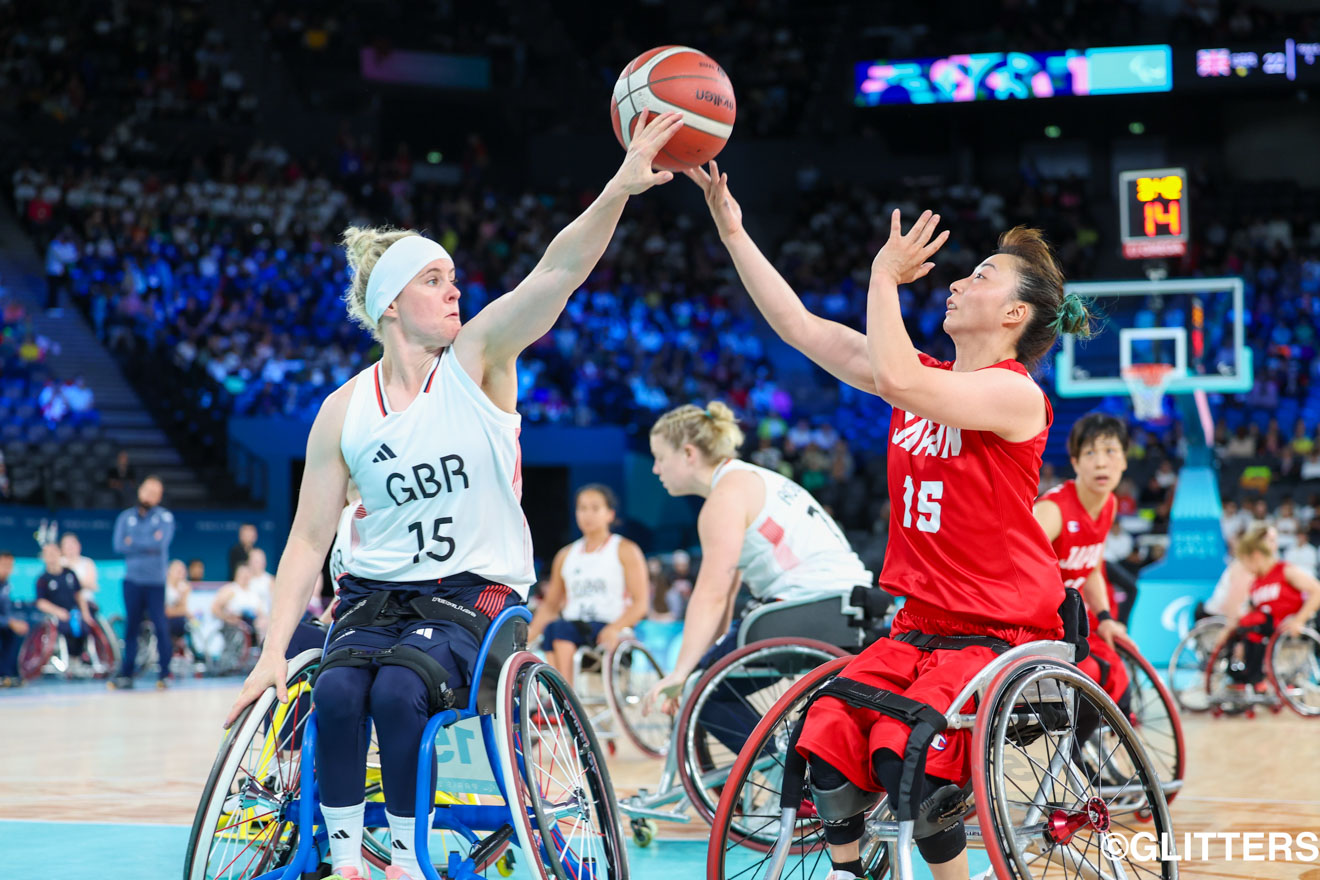 網本は19得点13リバウンドのダブルダブルと攻守にわたり存在感を発揮 | 前半は今大会一番の得点力を見せるも惜敗。最終戦は初勝利をかけた戦いに|パリ2024パラリンピック競技大会 9/5【車いすバスケットボール女子】 | Glitters 障害者スポーツ専門ニュースメディア