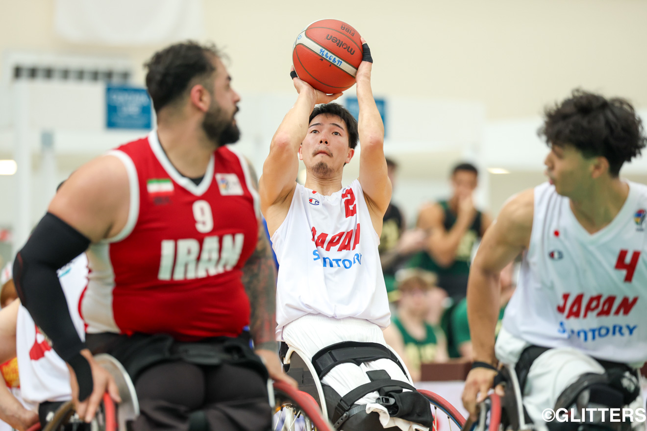 26点12アシストのダブルダブルでチームを牽引した鳥海連志 | 車いすバスケ男子日本代表、強敵イランを撃破!前回大会の雪辱を果たし、世界への切符を獲得!|2025 IWBFアジアオセアニアチャンピオンシップス | Glitters 障害者スポーツ専門ニュースメディア