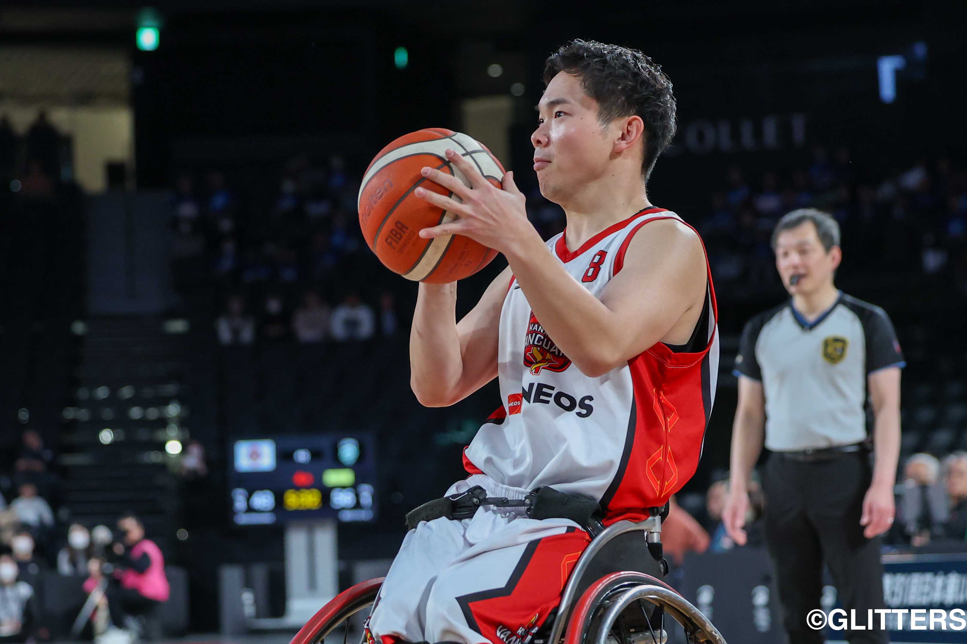 勝負どころの3Qで流れを引き寄せた山下修司。驚異のシュート成功率で自身の責務を全うした | 埼玉ライオンズが“3度目の正直”で悲願の初V!|天皇杯 第51回日本車いすバスケットボール選手権大会 | Glitters 障害者スポーツ専門ニュースメディア