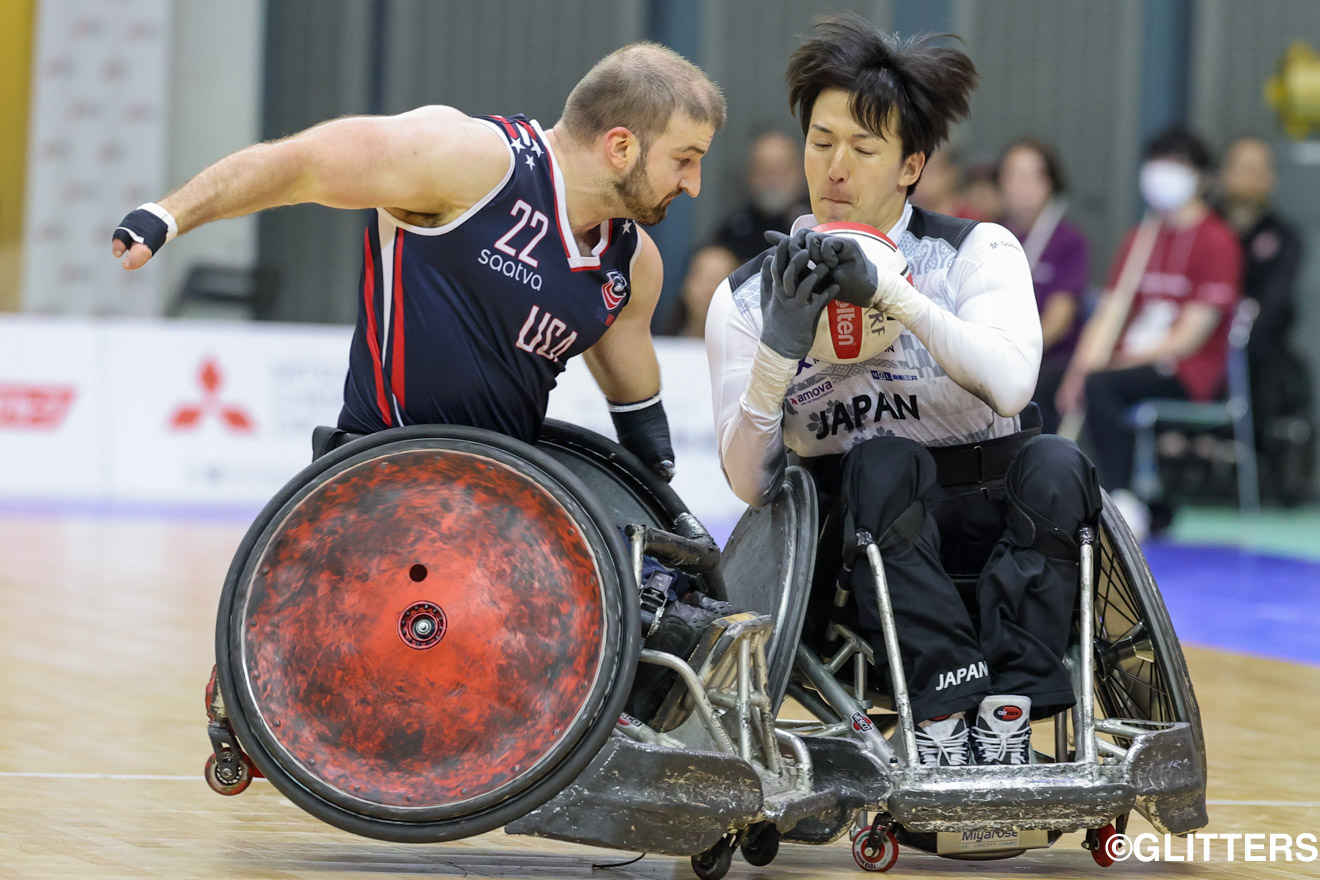 バランスラインの成長を実感したと語る中町俊耶。メンバーとの地道な努力がラインナップのパフォーマンスアップに繋がった | 車いすラグビー日本代表　世界ランク1位の実力を見せつけ全勝優勝｜2026ジャパンパラ車いすラグビー競技大会 | Glitters 障害者スポーツ専門ニュースメディア