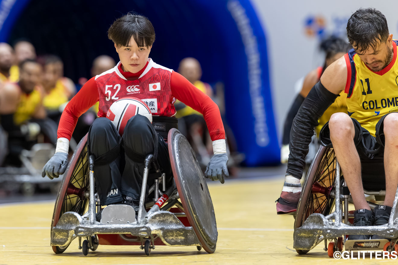 世界選手権初出場を果たした西村柚菜。予選ラウンドでは試合ごとに成長する姿を見せた | 車いすラグビー日本代表 予選全勝で決勝トーナメント進出｜2026 WWR車いすラグビー世界選手権大会 | Glitters 障害者スポーツ専門ニュースメディア